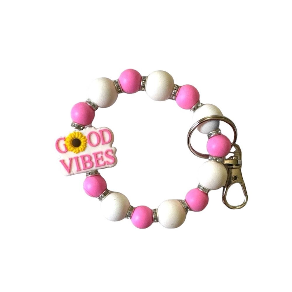 Good Vibes Silicone Wristlet